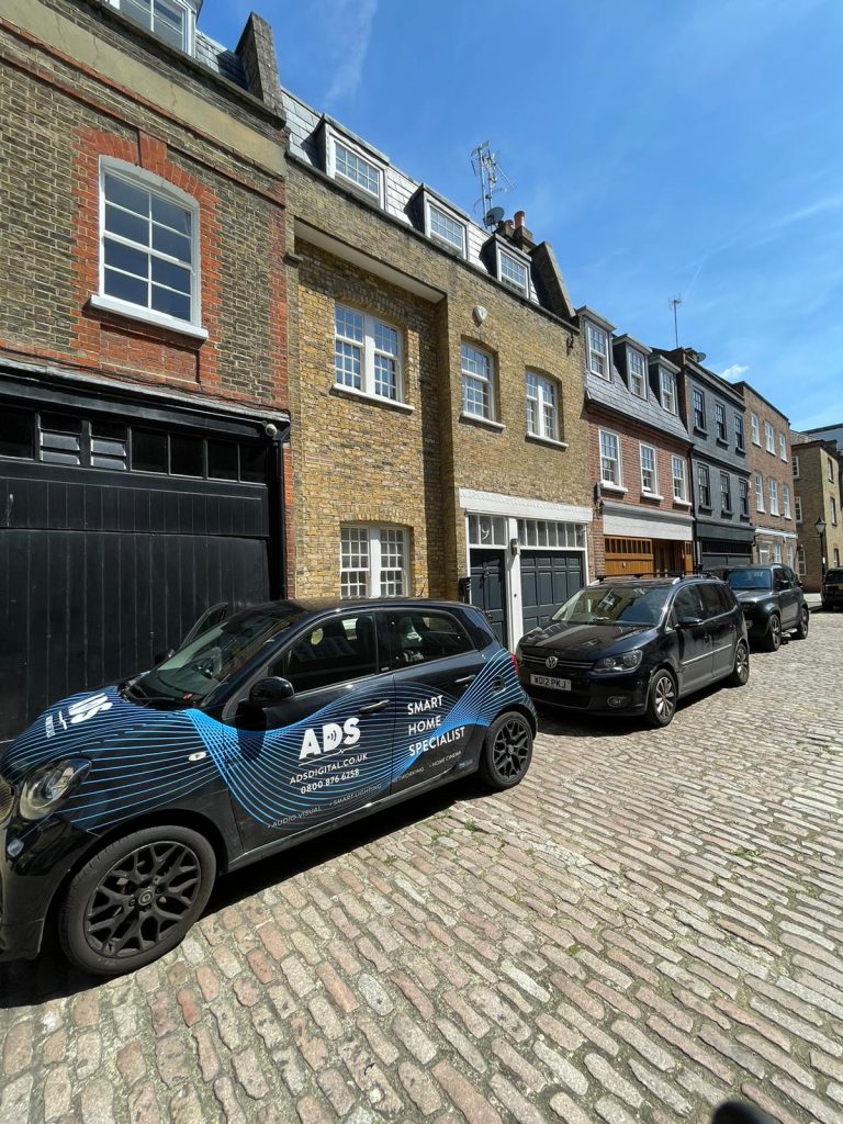 Smart Home Cinema Upgrade in Marylebone, Central London from ADS Smart Home